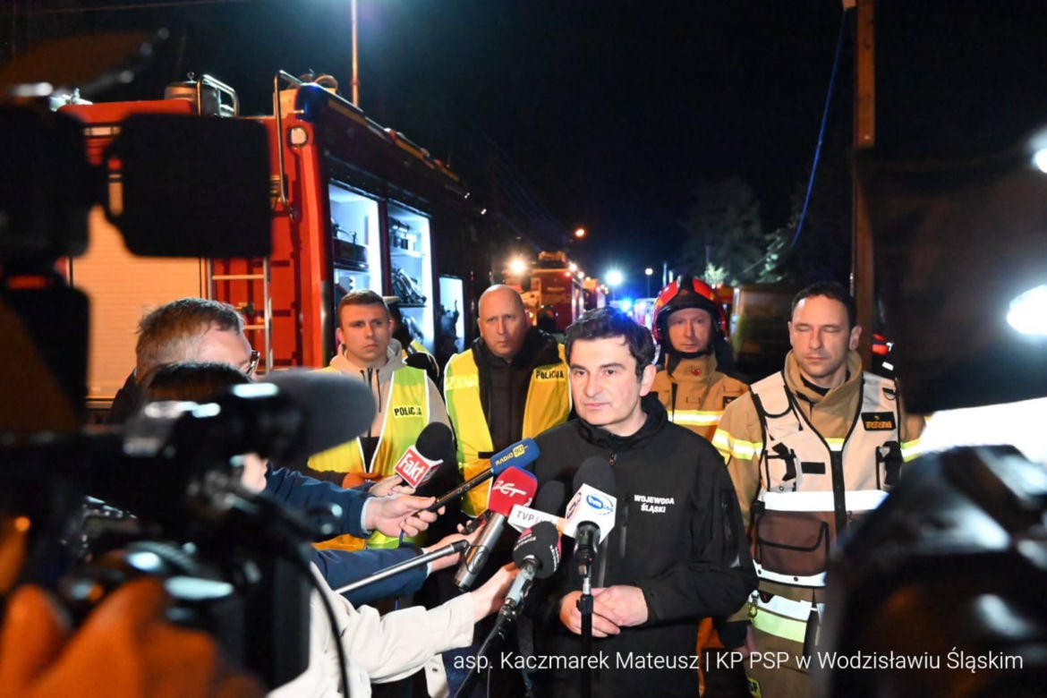 Pięć osób zginęło w pożarze w Pszowie. Wojewoda ujawnił brutalne fakty