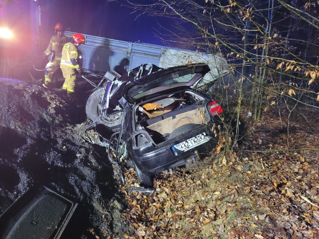 Śmiertelny wypadek w Boronowie. Trzy osoby nie żyją