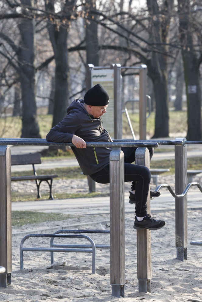 Senator Karczewski trenuje na wiosnę