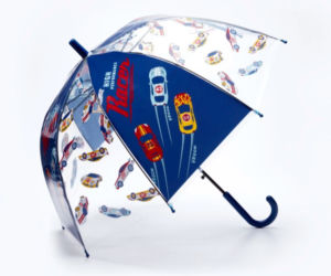 Parasol dla chłopca z wyścigówkami, parasol Pepco