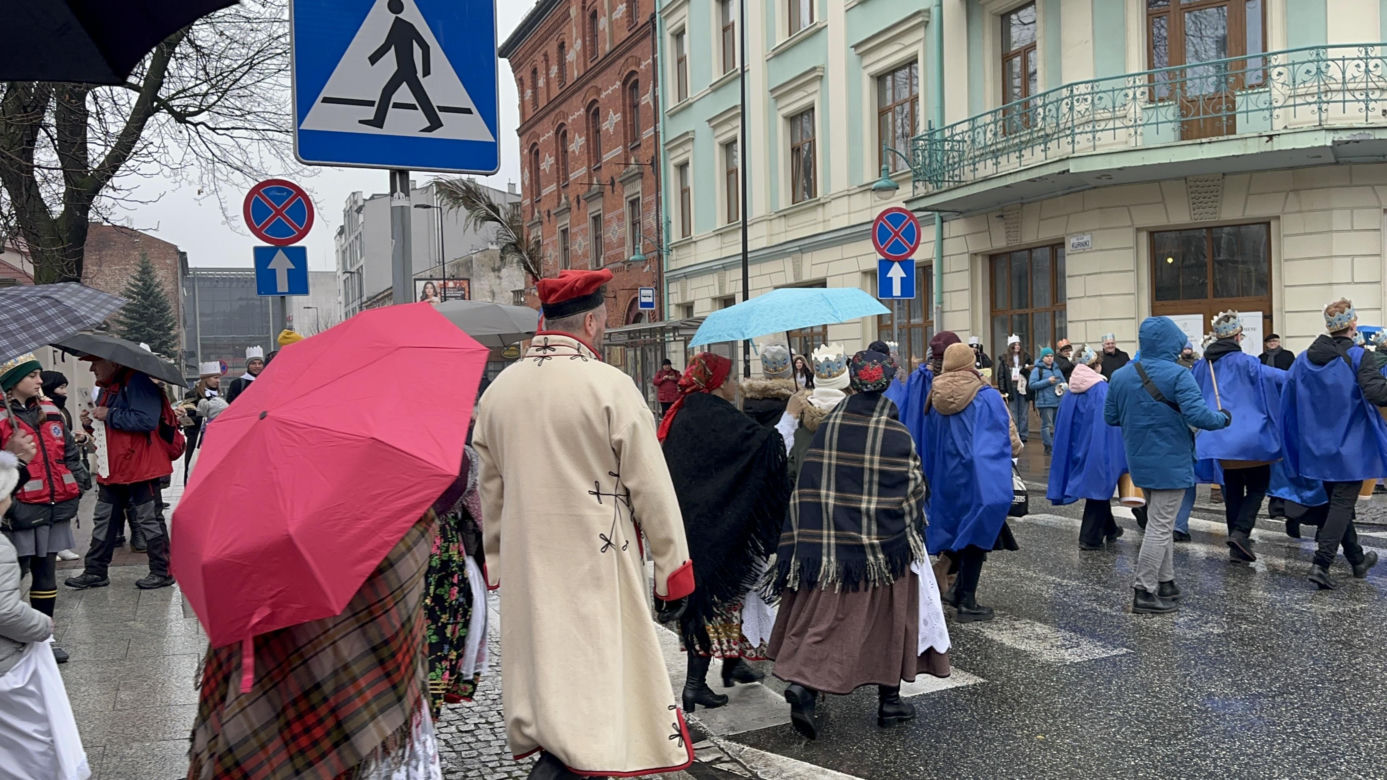 Orszak Trzech Króli przemaszerował przez Kraków