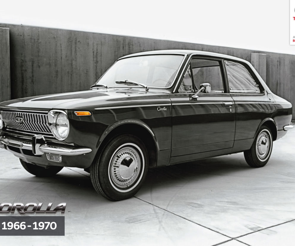 Toyota Corolla - 1 generacja (1966-1970)