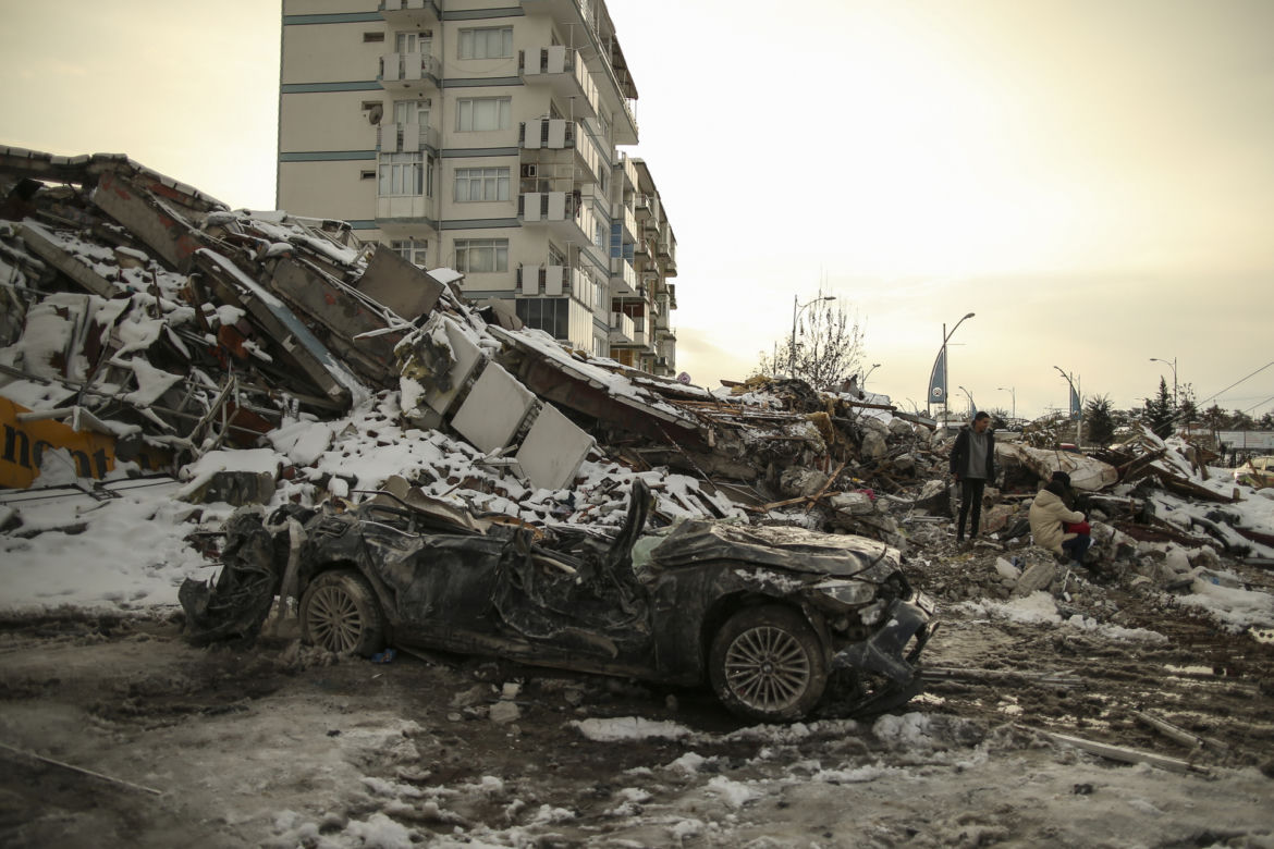 Akcja ratunkowa po trzęsieniu ziemi w Turcji  Syrii