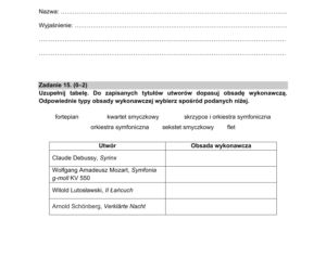 Matura 2021: historia muzyki. Pytania, arkusz CKE, zadania [poziom rozszerzony matura 5.05.2021] 