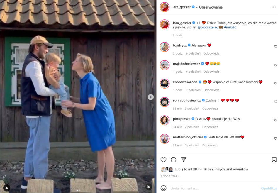 Lara Gessler w drugiej ciąży