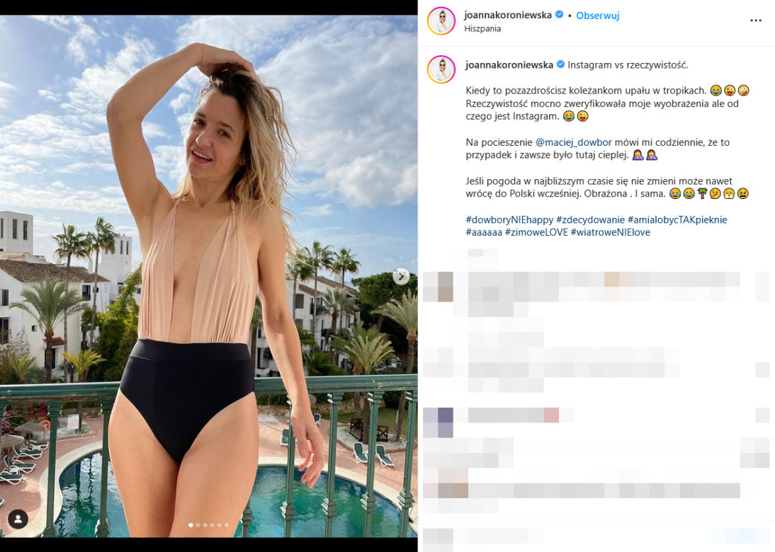 Joanna Koroniewska i Maciej Dowbor wziąż jest ogień między nimi