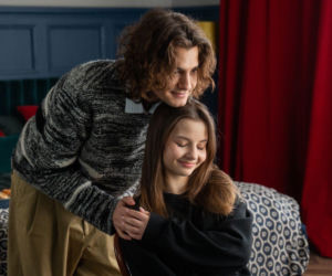 Barwy szczęścia odc. 3391. Ewa (Gabriela Ziembicka), Romeo (Jacek Tyszkiewicz)