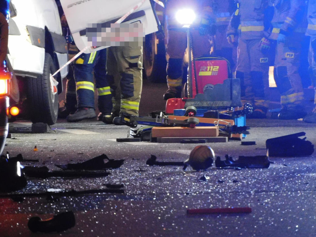 Tragedia na S2 pod Warszawą. Pięć osób nie żyje w wyniku wypadku drogowego w pobliżu Konotopy!