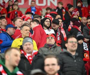 Widzew Łódź - Lech Poznań: Zdjęcia kibiców i zawodników z meczu 24. kolejki PKO BP Ekstraklasy