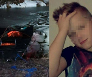 Kacper wszedł na lód i utonął