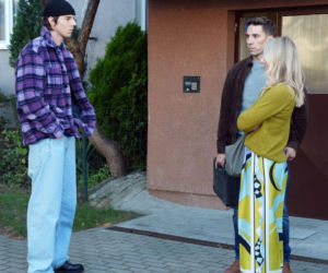 Barwy szczęścia, odc. 3320. Tomek Kępski (Jakub Sokołowski), Grażyna (Kinga Suchan), Wiktor (Grzegorz Kestranek)