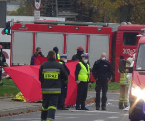 Tragiczny wypadek karetki, która wiozła zakażonego