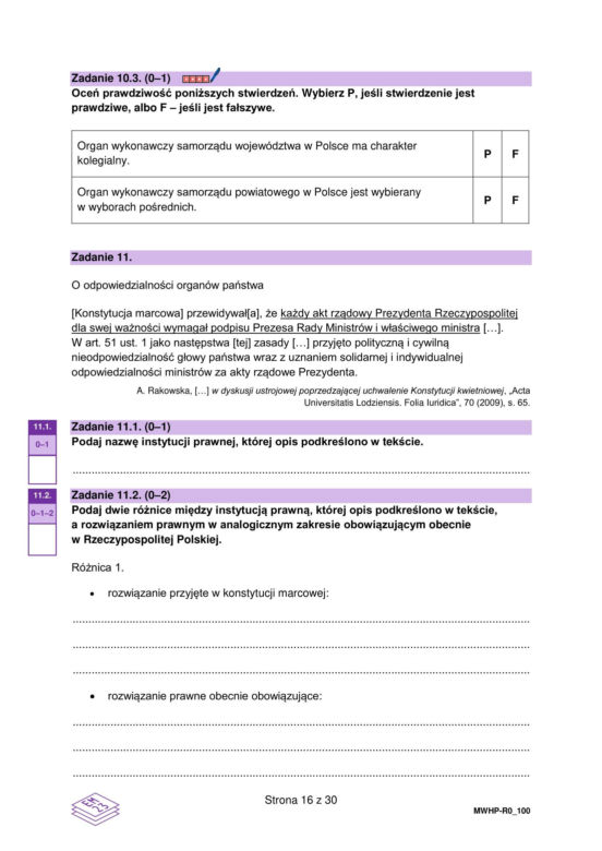 Matura 2026 WOS rozszerzony: Arkusze CKE i odpowiedzi - sprawdź, czy zdałeś! 12.05.2026