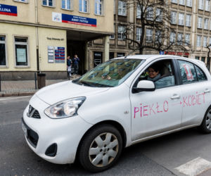 Strajk kobiet w Trójmieście. Awantura w centrum Gdańska