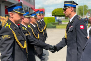 Uroczyste Obchody Dnia Strażaka w Starachowicach. Odznaczenia, awanse i wyróżnienia dla strażaków