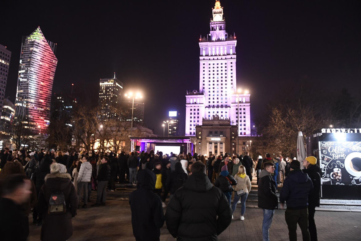 Akcja bicia rekordu Guinnessa pod barem Lussi. To najdłuższa zapiekanka na świecie!