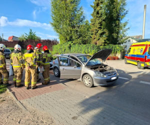 Wypadek w Warszówku