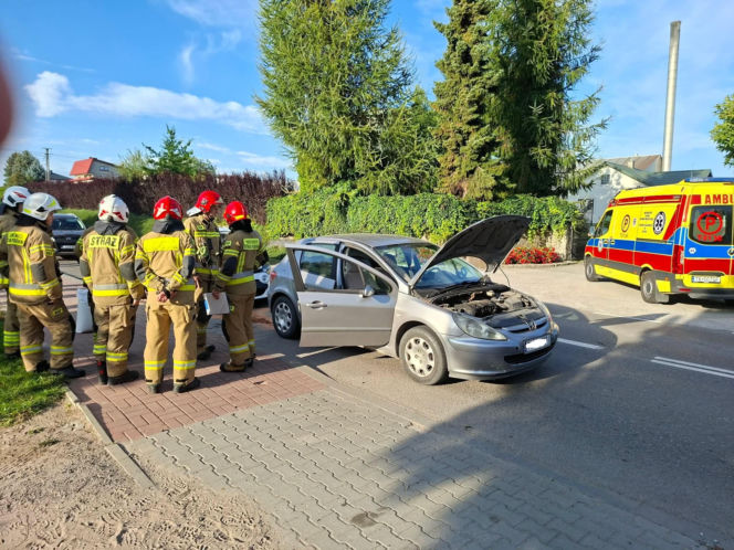 Wypadek w Warszówku