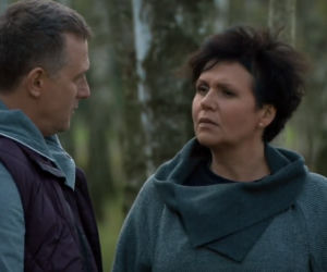 M jak miłość odcinek 1348, Marysia (Małgorzata Pieńkowska), Artur (Robert Moskwa)