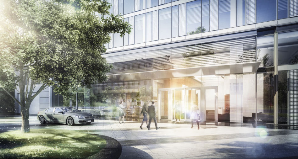 Nowy biurowiec na warszawskiej Woli: Prime Corporate Center. Parter