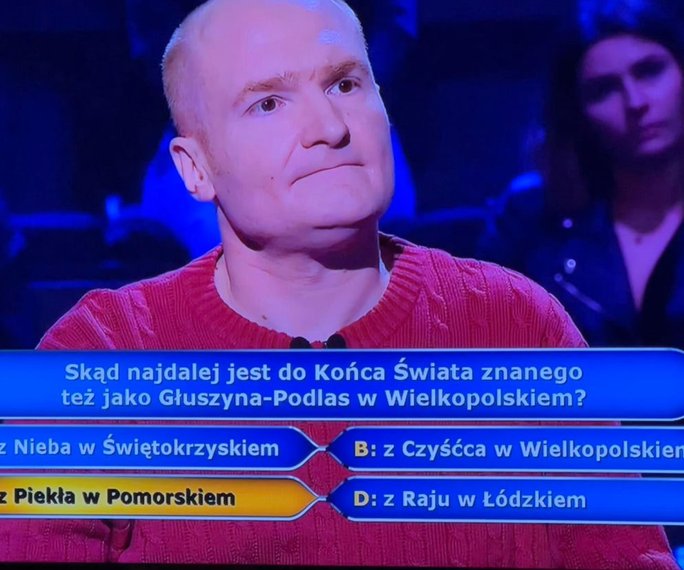 Milionerzy: pytanie za MILION złotych!