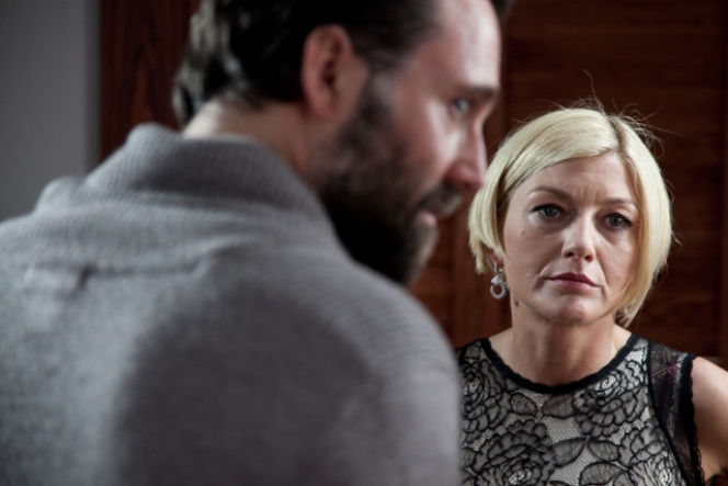 Przepis na życie 5 odcinek 55 (odc. 3). Tadeusz (Bartek Świderski), Pola (Edyta Olszówka)
