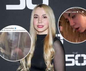 Marianna Schreiber dostała w twarz z gaśnicy! Ledwo żyję