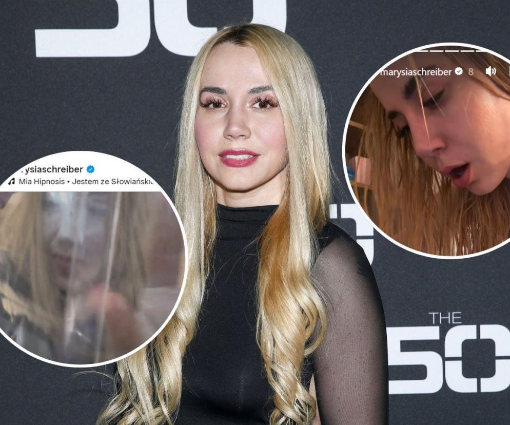 Marianna Schreiber dostała w twarz z gaśnicy! Ledwo żyję