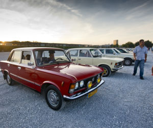 Klasyczne auta na spotkaniu Youngtimer Warsaw