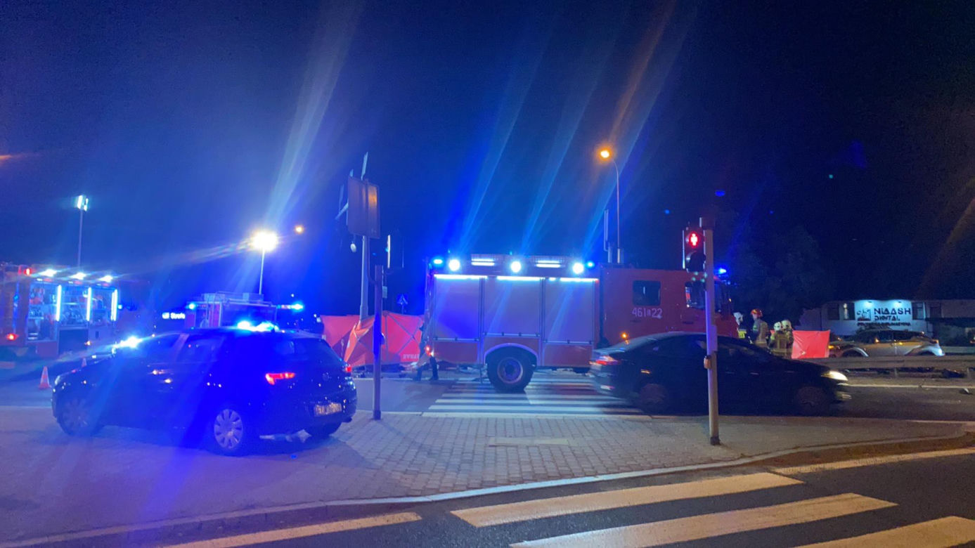Śmiertelny wypadek w Rzgowie. Trzy osoby nie żyją