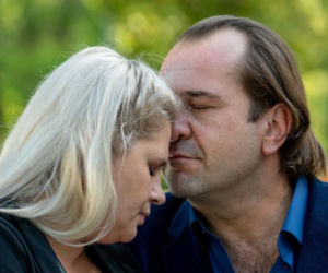 Barwy szczęścia odc. 2394. Aldona (Elżbieta Romanowska), Borys (Jakub Wieczorek)
