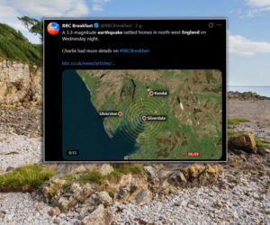 Trzęsienie ziemi w Wielkiej Brytanii! Ludzie zerwali się w środku nocy