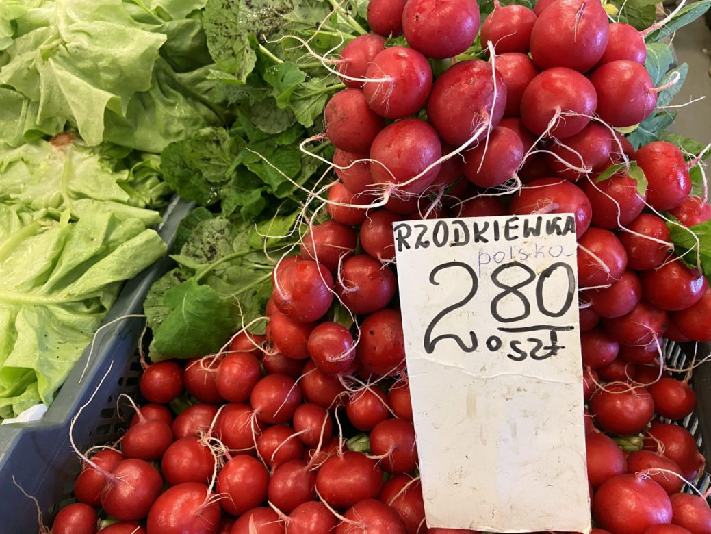Drożyzna na straganach
