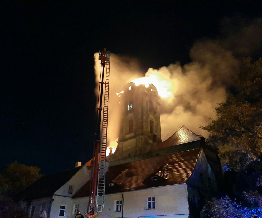 pożar
