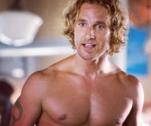 Matthew McConaughey unika siłowni