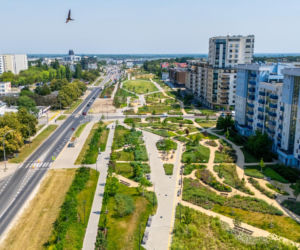 Park nad Południową Obwodnicą Warszawy w Warszawie