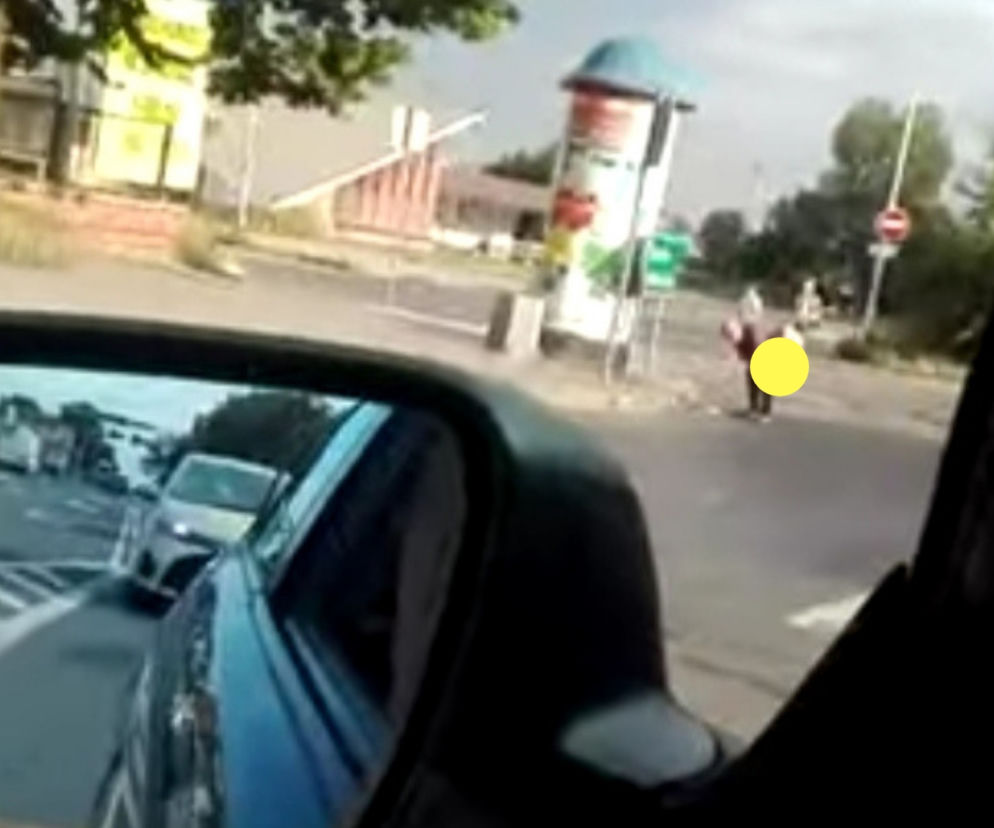 W biały dzień zrobił... kupę pod kościołem?! CO TO BYŁO? Zaskakujące nagranie
