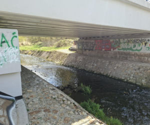 Nieznana substancja w rzece Kamiennej