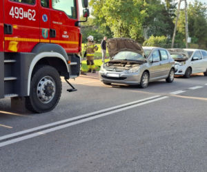 Wypadek w Warszówku