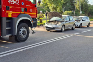 Wypadek w Warszówku