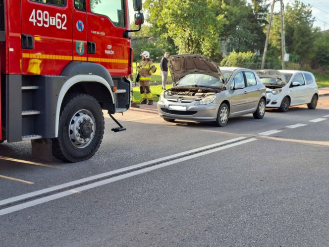 Wypadek w Warszówku