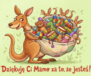 Zabawny obrazek na Dzień Matki do pobrania