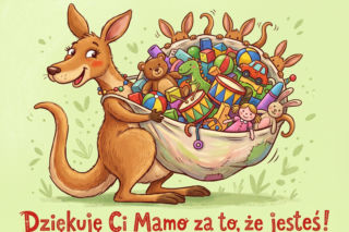 Zabawny obrazek na Dzień Matki do pobrania
