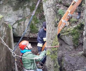 Zobaczcie akcję wydobycia pocisku. 