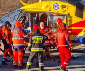 Poważny wypadek na trasie S8 pod Pruszkowem
