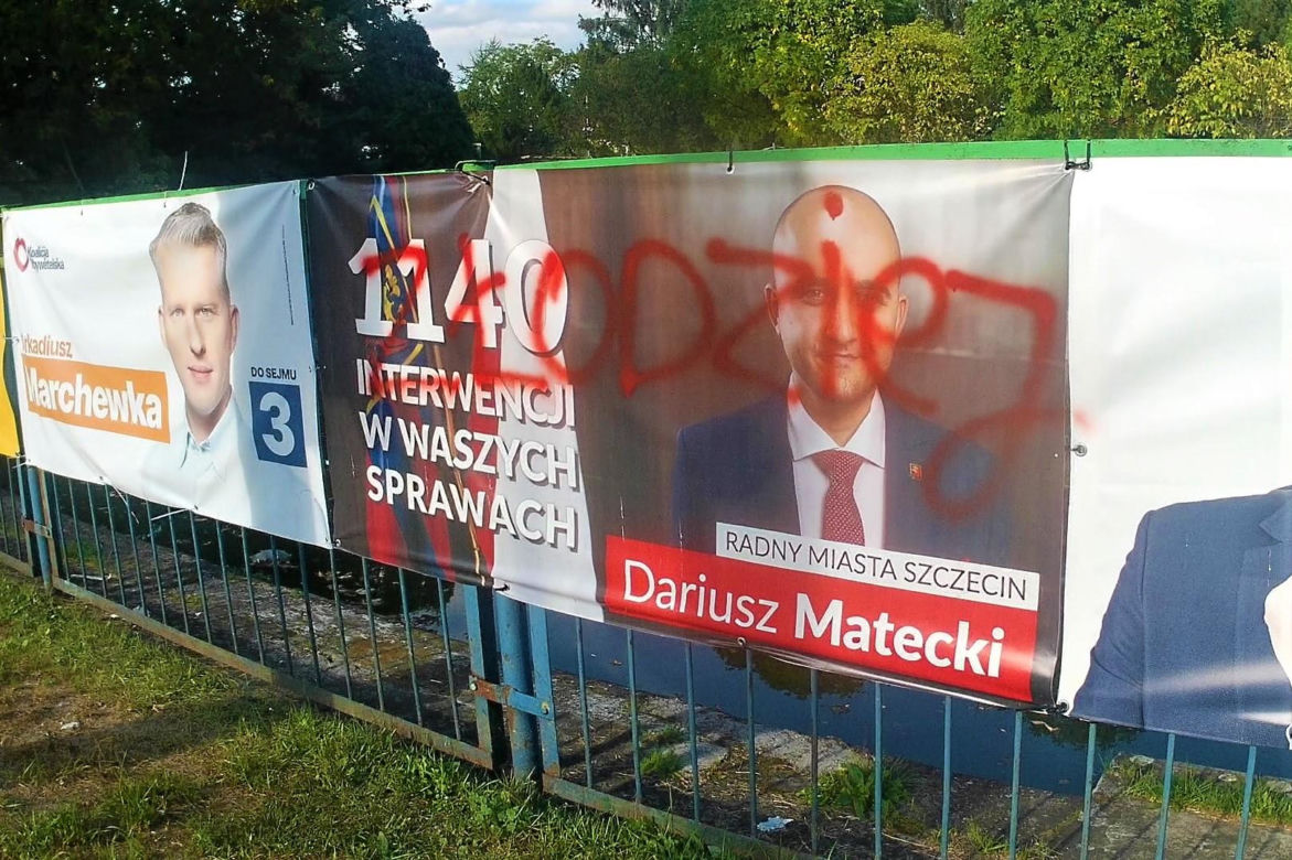 Kampania wyborcza i chaos estetyczny w Szczecinie