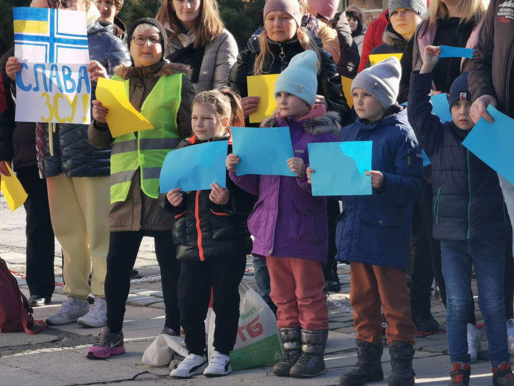 „Dla Ukrainy przy barszczu”. Kaliszanie solidarni z Ukrainą