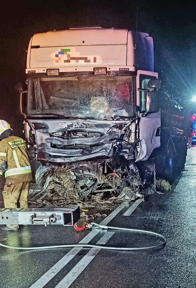 Tragiczny wypadek na DK 16 w Jędrychowie