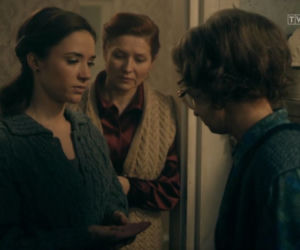 Stulecie Winnych 4 odcinek 43. Ania (Urszula Grabowska), Ewa (Sonia Mietielica), Andzia (Barbara Wypych)