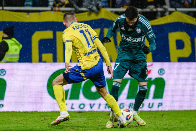 Arka Gdynia - Legia Warszawa: Zdjęcia z boiska